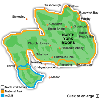 north-york-moors Map