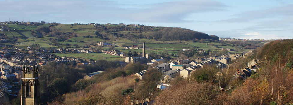The view of the City - Huddersfield